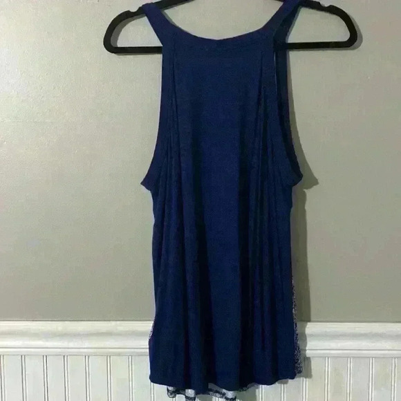 Mason & Belle Pearl Halter Neck Knit Tank Top - Picture 2 of 6